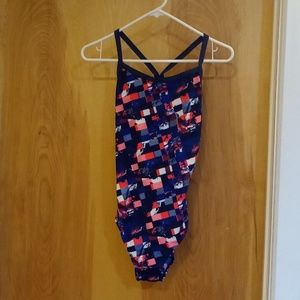 NWT Arena Mahogany One Piece Swimsuit Size 40
